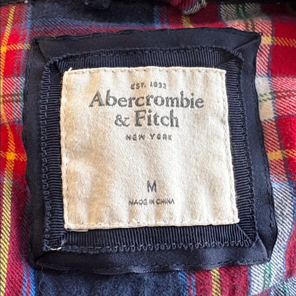 Abercrombie & Fitch Flannel Button Down Shirt - Picture 6 of 7
